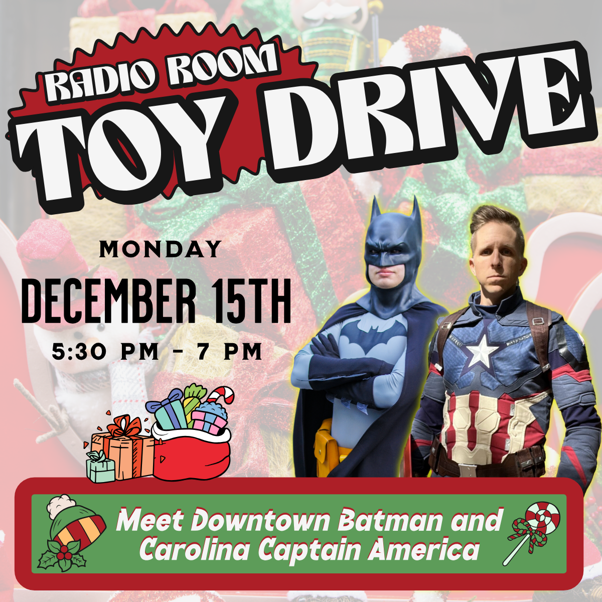 Radio Room Toy Drive